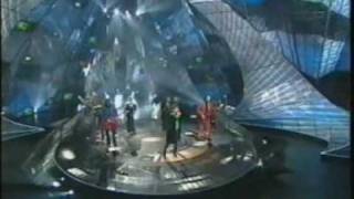 Eurovision 1997 United Kingdom (Winner). Katrina and The Waves Love Shine a Light
