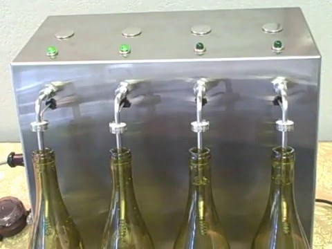 Level Fill Wine Bottle Filler