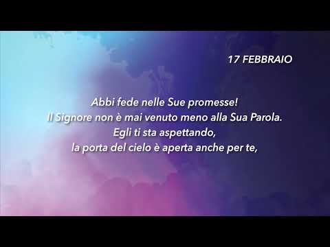 Meditazione Calendario "Parole di Vita" del 17 Febbraio 2019