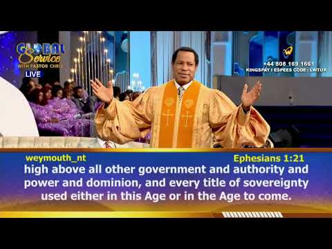 "FEBRUARY 2026 is THE MONTH OF THE THRONE ROOM" - Pastor Chris declares