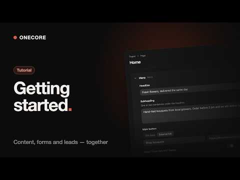 OneCore video preview