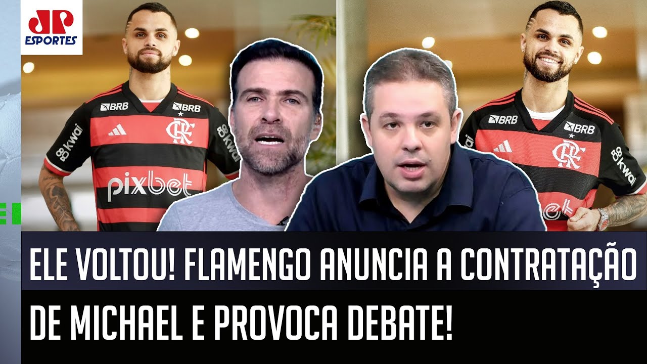 "O Flamengo ANUNCIOU o Michael! E A INFORMAÇÃO do Mauro Cezar é que ele vai..." SAIBA TUDO!