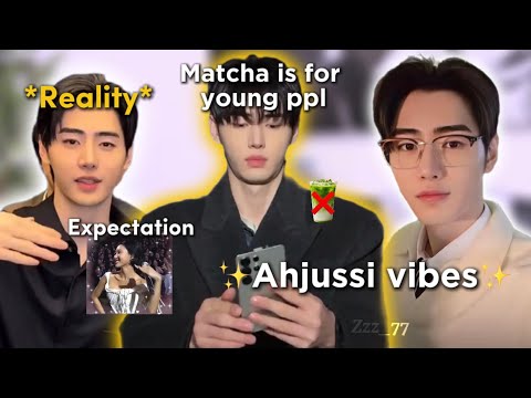 Sunghoon giving grandpa energy !