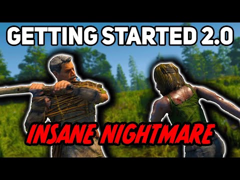 Can I Survive Insane-Nightmare in 2.0? - 7 Days To Die (Part 1)