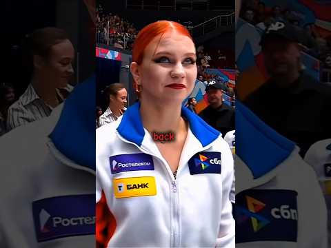 She is back💪🏼#alexandratrusova #figureskating #olympicgames #annashcherbakova #olympics #iceskating