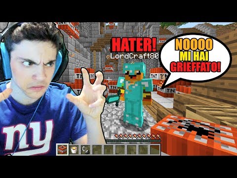 GRIEFFO IL MONDO DEL MIO "HATER" DI NASCOSTO!! MI SCOPRE E... *AIUTO*