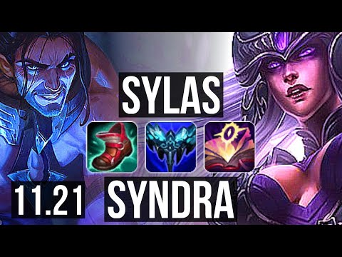 SYLAS vs SYNDRA (MID) | 67% winrate, 5/1/3 | KR Grandmaster | 11.21