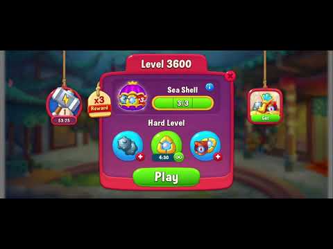 Fishdom - Level 3596 to 3604