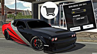 HOW TO FIX WORLD SALE AND SELL YOUR CAR IN CAR PARKING MULTIPLAYER!!🔥