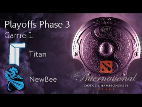 DOTA 2 #TI4 Playoffs Phase 3 - Titan vs Newbee Game 1 - RAW Highlights 09