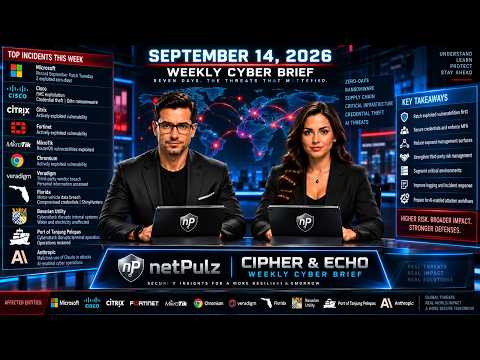 September 14, 2026 Cyber Brief — Zero-Days, Ransomware & Critical Infrastructure Under Attack