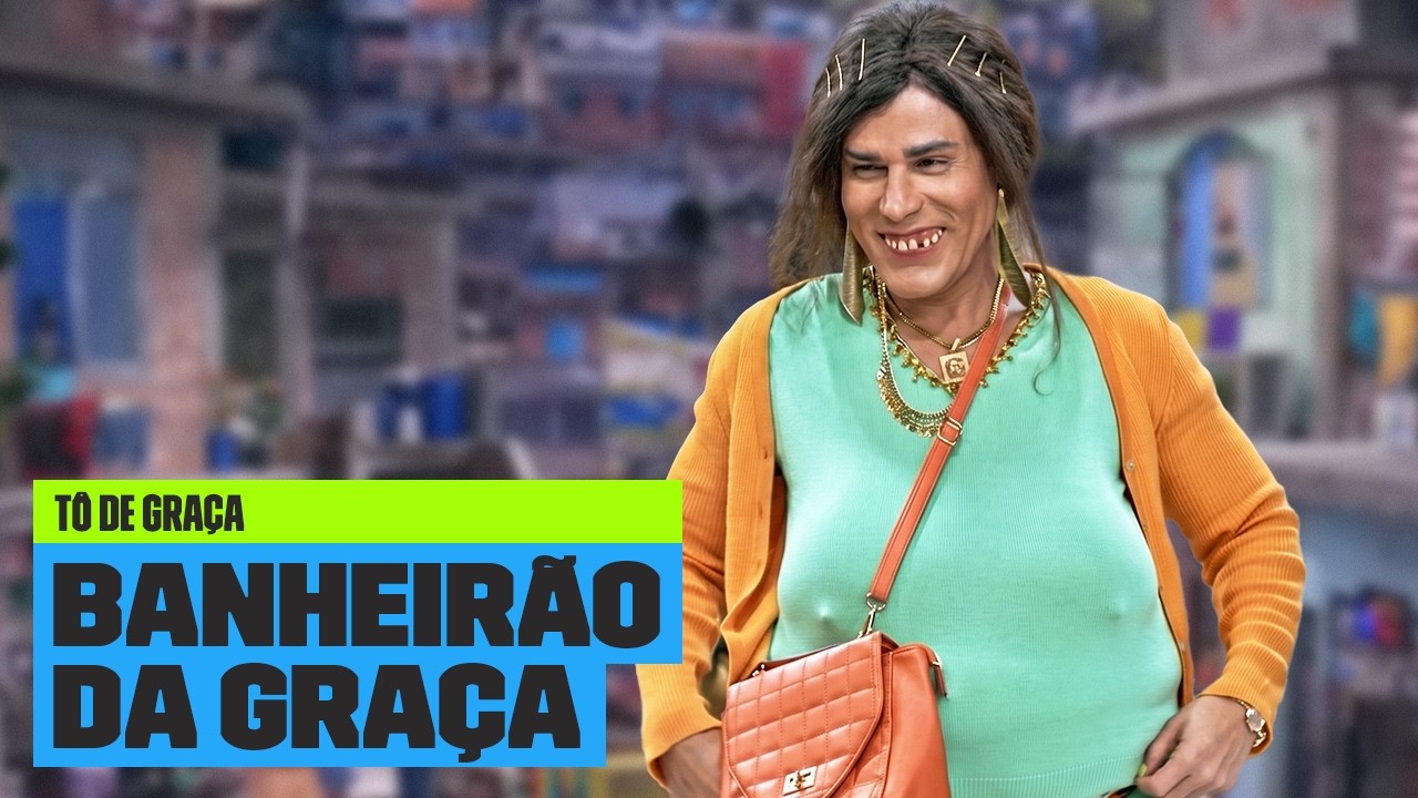 Graça COBRA para usar o BANHEIRO | Tô de Graça | Temporada 8 | Multishow