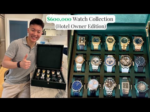 Hotel Owner Shows Me His $600,000 Watch Collection! AP, Rolex, Cartier & A.Lange