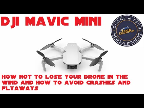 DJI Mavic Mini - How Not To Lose Your Drone In The Wind Or Otherwise