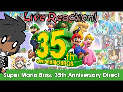 Plat REACTS: Mario's 35th Anniversary Direct (Live Reaction) - "IT'S REAAAAL!!"
