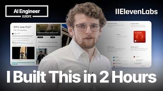How to talk to statues — Joe Reeve, ElevenLabs