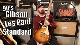 Video thumbnail for Review & Demo | 1990 Gibson Les Paul Standard Tobacco Sunburst by Guitar Chimp