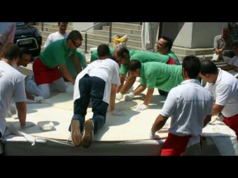 Deutschlands größte Pizza in Wiesloch