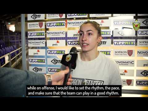 2022.01.08. UNI-Győr MÉLY-ÚT - Sopron Basket, beharangozó