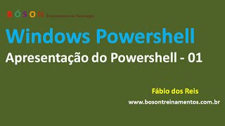 01 - Windows PowerShell - Apresentação