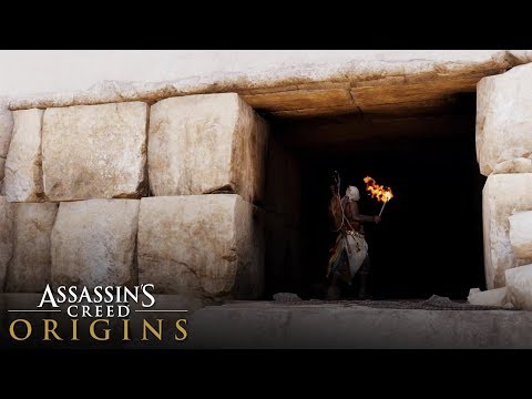 Assassin's Creed Origins - How to Enter Sneferu's Pyramid (Locked Entrance)