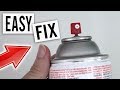 How to Unclog a Clogged Spray Paint Can - Easy DIY Fix