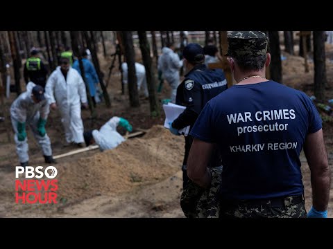 Ukraine's top prosecutor on mass graves and other Russian atrocities in recaptured areas