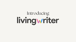 LivingWriter YouTube Video