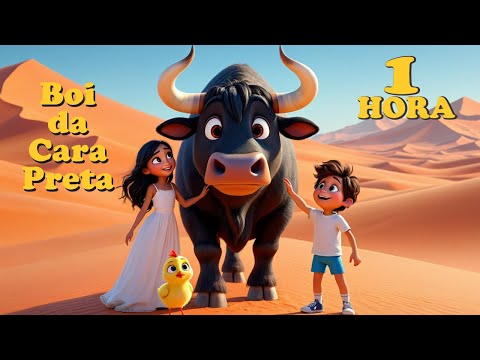 COLETÂNEA DE MÚSICAS INFANTIS - 1 HORA - BOI DA CARA PRETA