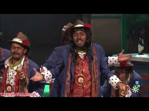 Chirigota ¡Qué Caló! Semifinales. Pasodoble A la Real Academia.