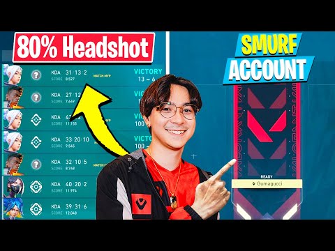 When SEN TENZ was smurfing in a Diamond Rank & started 1 Tapping Everyone (80% HS)... | VALORANT