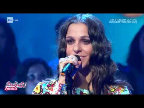 Giulia Mutti canta "Romanzo cattivo" - Sanremo giovani a ItaliaSì! 30/11/2019