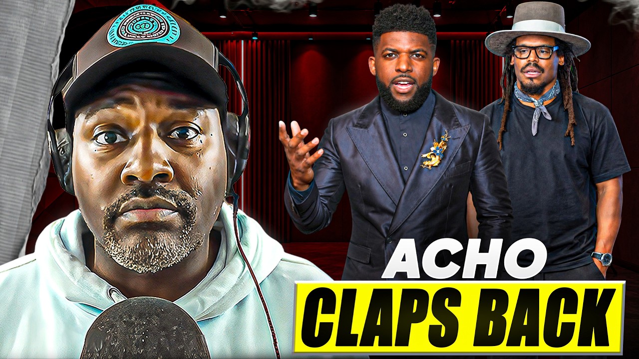 Emmanuel Acho FIRES BACK at Cam Newton Diss: “Be a Smarter Businessman!” 😳🔥