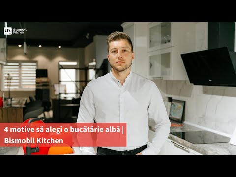 4 motive să alegi o bucătărie albă | Bismobil Kitchen