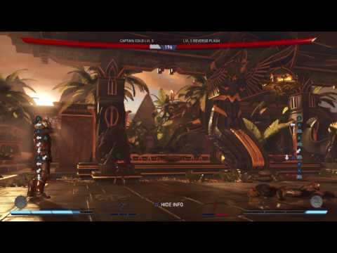 Injustice 2 Replay match (Reverse Flash vs Captain Cold)