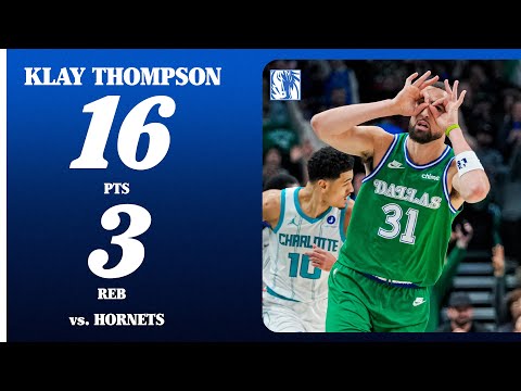 Klay Thompson (16 Points) vs. Charlotte Hornets | January 29, 2026