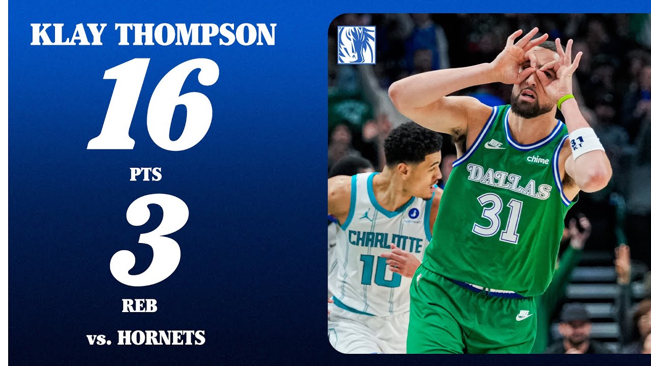 Klay Thompson (16 Points) vs. Charlotte Hornets | January 29, 2026