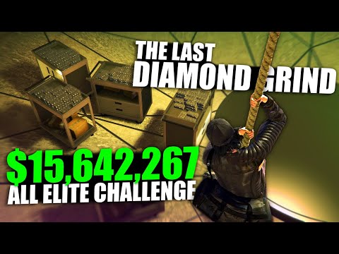 The Last Diamonds Grind! | GTA Online The Diamond Casino Heist Big Con, SNS, And Aggressive Approach
