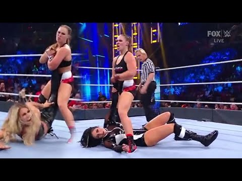 Ronda Rousey vs Sonya Deville - Ronda attack Charlotte - WWE Smackdown 4 March 2022 Highlights