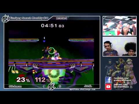 WSM11 Stickman vs. JredL - Melee Singles Losers Bracket