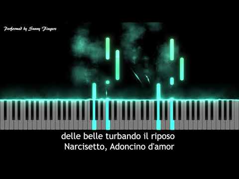 Non piu Andrai - opera 'Le Nozze di Figaro, W. A. Mozart (with Lyrics 가사) (accompaniment / 반주)