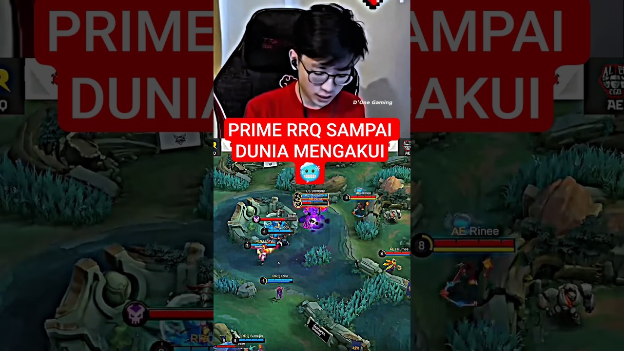 SUTSUJIN MENGAKUI PRIME RRQ DENGAN ONIC DI AKUI DUNIA