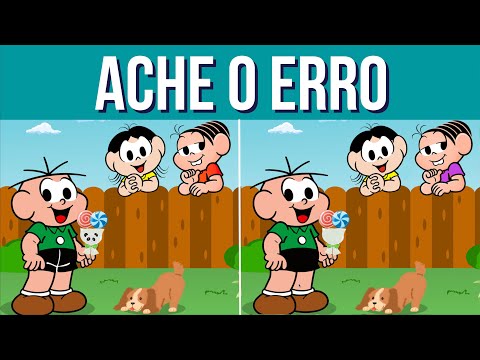 Encontre os 7 erros da Turma da Mônica/Amigo Quiz