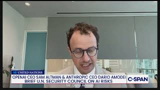 Anthropic CEO tells UN Security Council AI poses world's most critical security threat