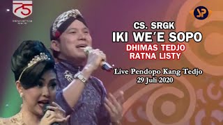 Download lagu IKI WE'E SOPO - DHIMAS TEDJO FEAT RATNA LISTY (LIVE) SHOW CAMPURSARI PENDOPO KANG TEDJO 29 JULI 2020 mp3 Download lagu IKI WE'E SOPO - DHIMAS TEDJO FEAT RATNA LISTY (LIVE) SHOW CAMPURSARI PENDOPO KANG TEDJO 29 JULI 2020 mp3