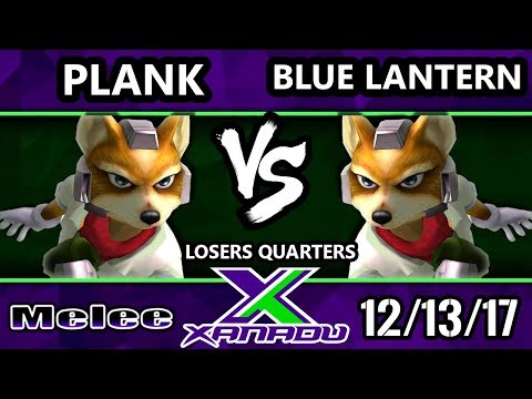 S@X 232 Melee - Plank (Fox,Marth) Vs. Blue Lantern (Fox, Falco) - Smash Melee Losers Quarters - SSBM
