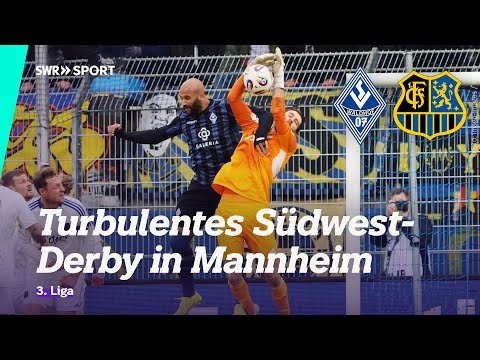 3. Liga: SV Waldhof Mannheim - 1. FC Saarbrücken, 17. Spieltag | SWR Sport