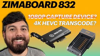 Testing the ZimaBoard 832 as a Capture Device with Elgato and Transcoding 4k HEVC HDR10 10Bit video
