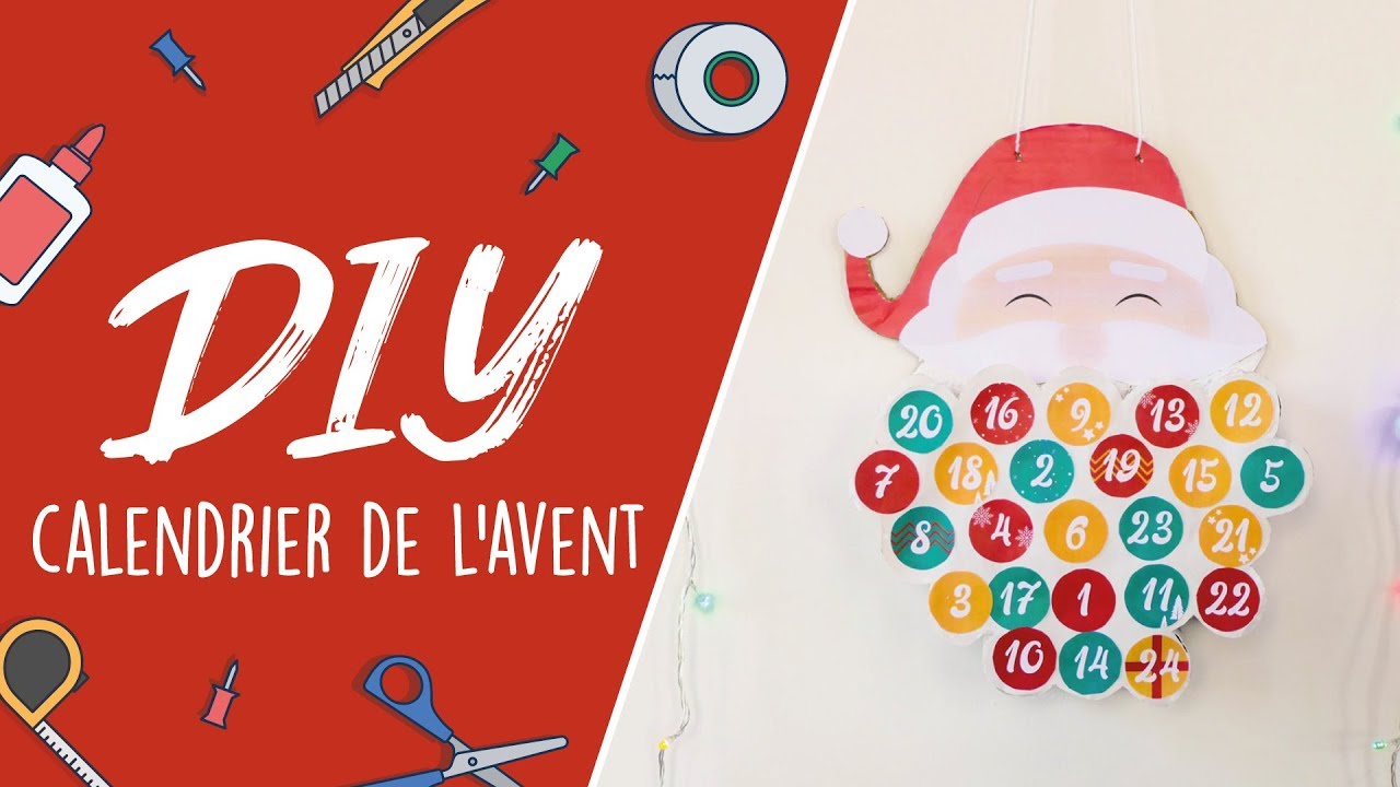 DIY CALENDRIER DE L'AVENT BY BERCEAU MAGIQUE