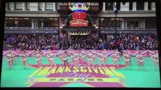 Rockettes - Macy's Thanksgiving Day Parade 2014